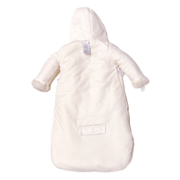 NWT Ralph Lauren Newborn Infant’s Fur Bunting - Picture 8 of 10